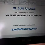 לינה וארוחת בוקר Gl Sun Palace 3*